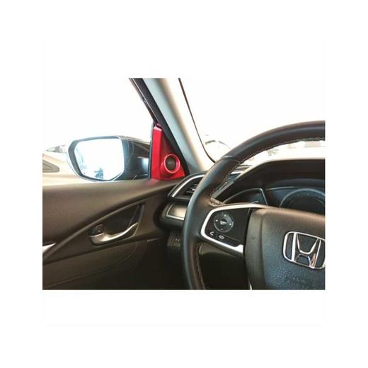 Honda Civic Fc5 2016-2020 Tweeter Kaplama - Kırmızı