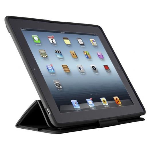Speck PixelSkin HD Wrap Sert Ipad 3/Ipad 4. Nesil Kılıf ve Standı (Siyah)
