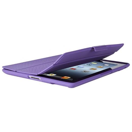 Speck PixelSkin HD Wrap Sert Ipad 3/Ipad 4. Nesil Kılıf ve Standı (Mor Üzüm)