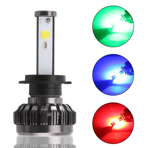 Hb4 9006 Rgb Bluetooth Led Xenon Ampul 12V/20W/3000 Lumens (R65)