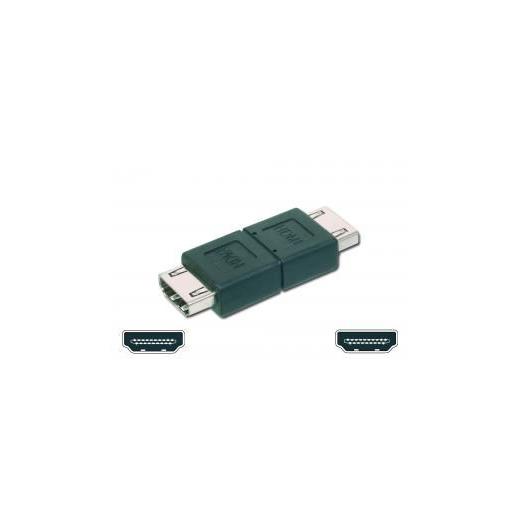 AK-330500-000-S Hdmi Adaptör, Hdmi A (19 pin) Dişi - Hdmi A (19 pin) Dişi, Siyah Renk