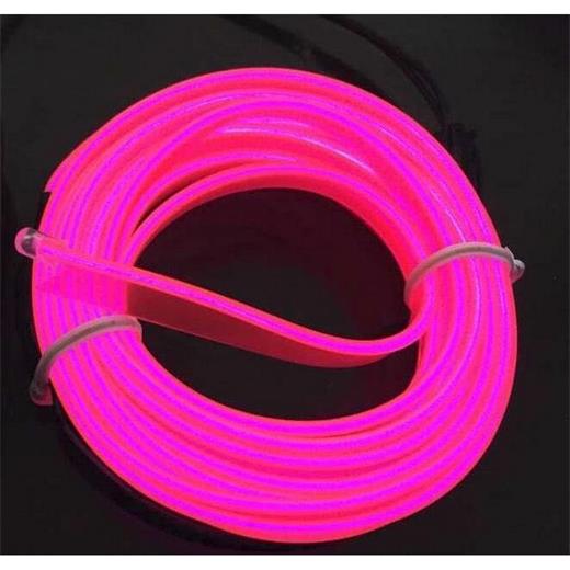 Araç İçi Neon Aydınlatma Pembe 3 Metre