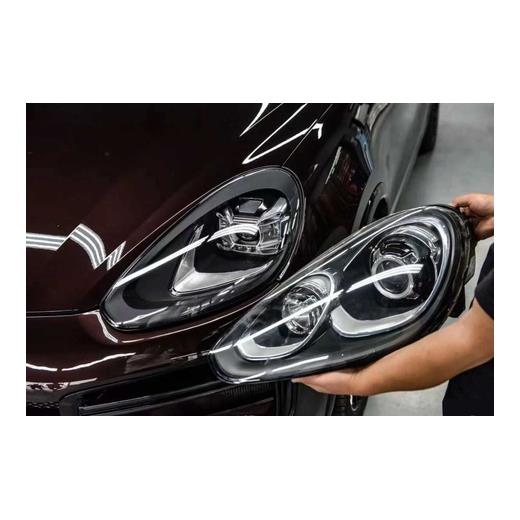 Porsche Cayenne 2014-2017 Uyumlu Facelift Led Far (2018+Görünüm)