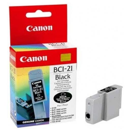 Canon Bci-21Bk Siyah Mürekkep Kartuş