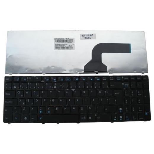 ERK-AS117ÇTR - Asus G51, K52, N50, N61, X61, G60 Serisi Türkçe Notebook Klavye