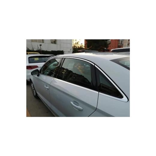 Audi A3 Krom Cam Çerçevesi