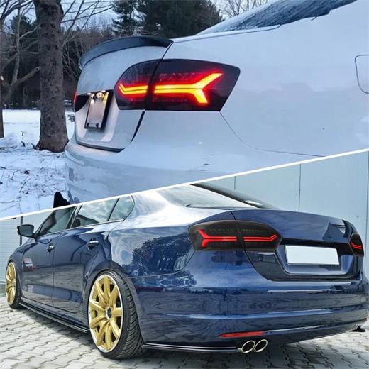 Volkswagen Jetta 2021-2018 İçin Uyumlu Led Stop (Audi Stil) 