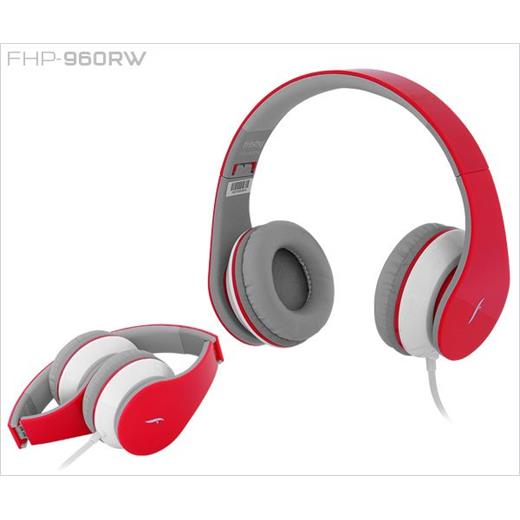 Frisby FHP-960RW KIRMIZI/BEYAZ MİKROFONLU KULAKLIK