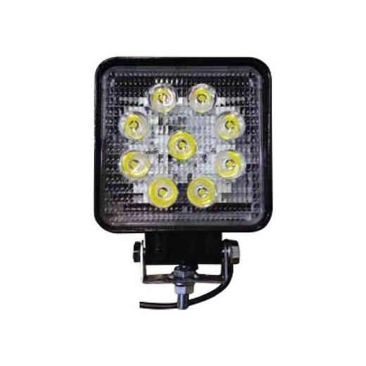 Off Road Kare Led Çalışma Lambası 9 Ledli 12-24V / 27W