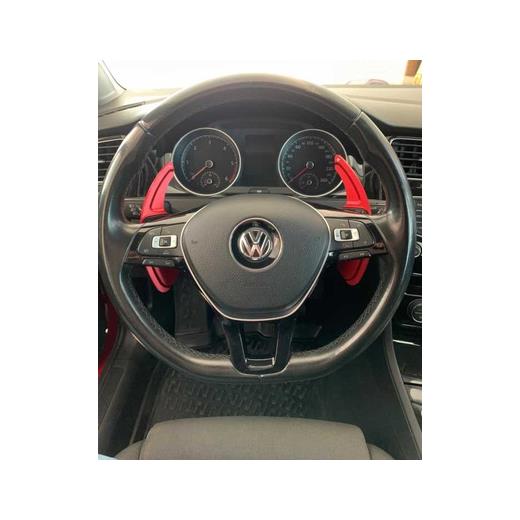 Volkswagen Golf 7 Tiguan 2017+ Paddle Shift Kırmızı (F1 Vites Pedal Kulakçığı)