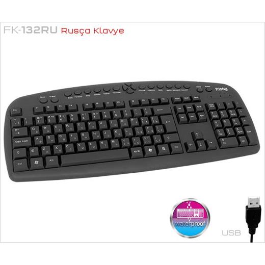 Frisby FK-132RU RUSÇA USB MM KLAVYE