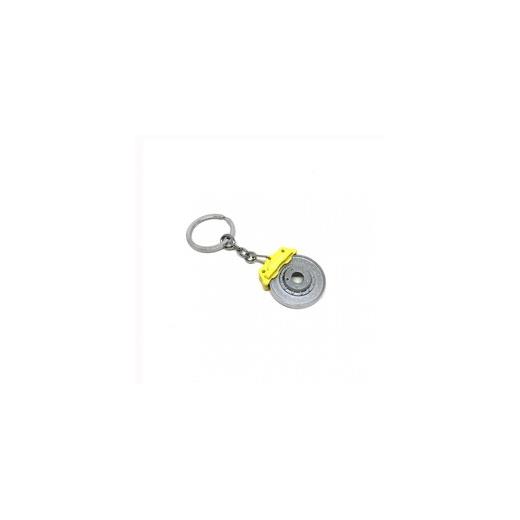 Sportif Anahtarlık Sarı Kaliper Krom Disk