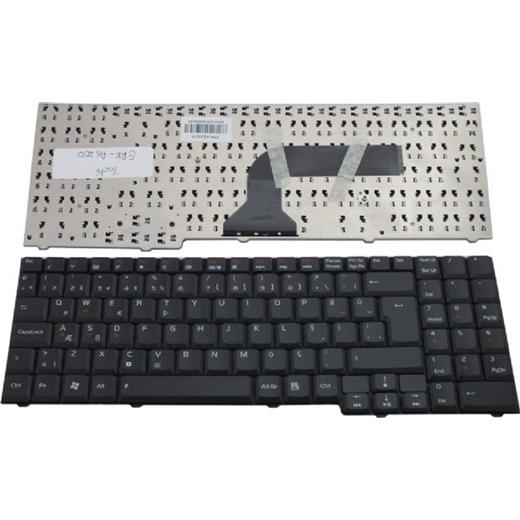 ERK-AS200TR - Asus M50, M70, X55, X71 Serisi Türkçe Siyah Notebook Klavye