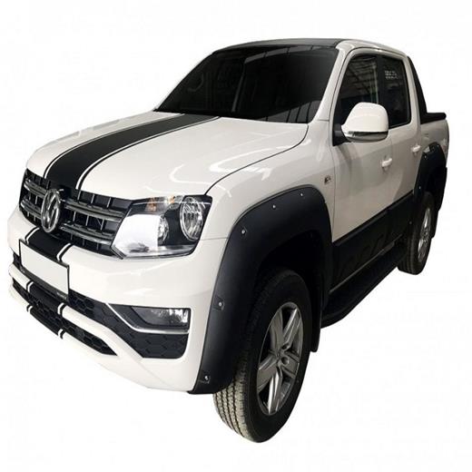 Volkswagen Amarok 2017+ (V6) Çıkıntılı Civatalı Çamurluk Kaplama Dodik