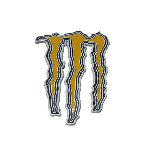 Monster Energy Yapıştırma Sarı Bagaj Ve Çamurluk Logosu