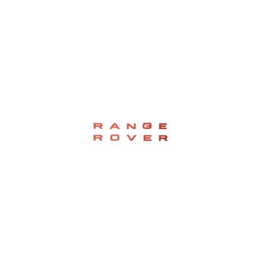 Range Rover Turuncu Bagaj Logosu
