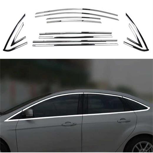 Ford Focus 2012-2018 Sedan Cam Çıta Nikelajı 