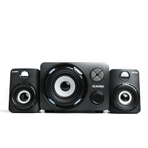 Dark Sp214 Total 11W Rms 7 Renk Titreşimli Led 2+1 Multimedia Speaker