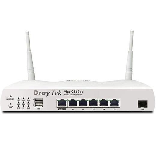 Draytek Vigor 2865Ac Vdsl2 & Adsl2 Router Modem Vıgor 2865Ac