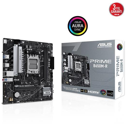 Asus Prime B650M-R Am5 Ryzen Ddr5 Hdmi 90Mb1H30-M0Eay0