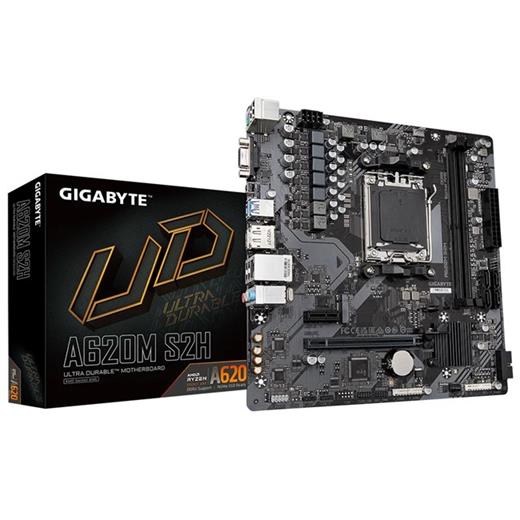 Gigabyte A620M S2H D5 Am5 Vga Hdmi Dp A620M-S2H