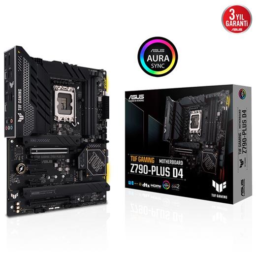 Asus Tuf Gaming Z790-Plus D4 1700P Hdmi Dp 90Mb1Cq0-M0Eay0
