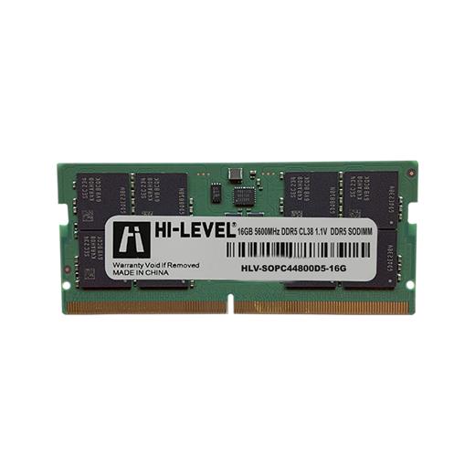 16 Gb Ddr5 5600Mhz Hı-Level Cl40 1.1V Sodımm (Hlv-Sopc44800D5-16G)