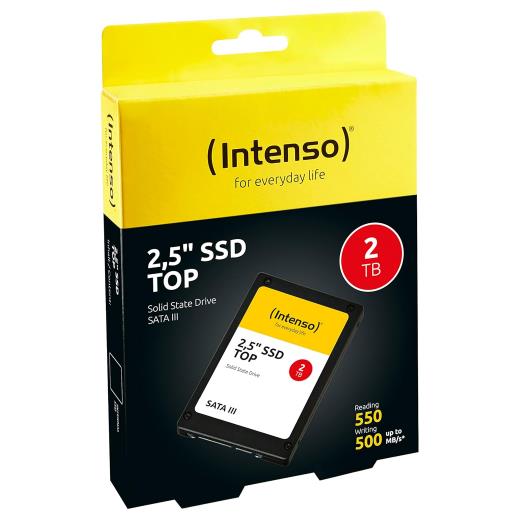 Intenso 3812470, 2Tb, 520-500Mb/S, 2.5&Quot; Sata3, 3D Nand, Ssd