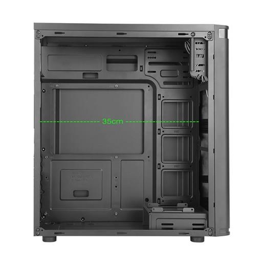 Frısby Fc-2910B 500W 1X120Mm Fan Midi Tower Siyah Kasa