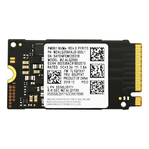 Samsung Mz-Alq2560 Pm991 M.2 256Gb Pcıe + Nvme Ssd Disk (22X42Mm) Kutusuz