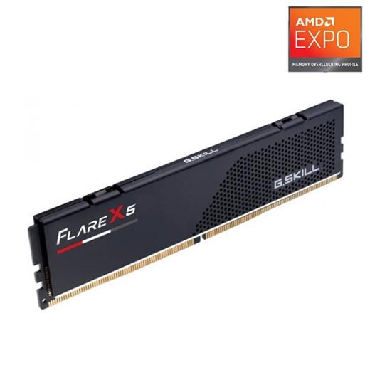GSKILL Flare X5 F5-6000J3636F16GX1-FX5 DDR5-6000Mhz CL36 16GB (1x16GB) Single (36-36-36-96) 1.35V AMD EXPO Teknoloji F5-6000J3636F16GX1-FX5