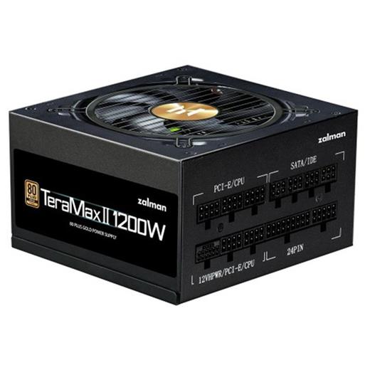 Zalman Zm1200-Tmx2(Teramax Iı) 80+ Gold Gen5 Full Moduler Yüksek Koruma Devre Tasarımı Güç Kaynağı 