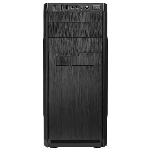 Everest 318B 300W Peak Siyah Metal Panel Atx Mid-T Pc Kasası