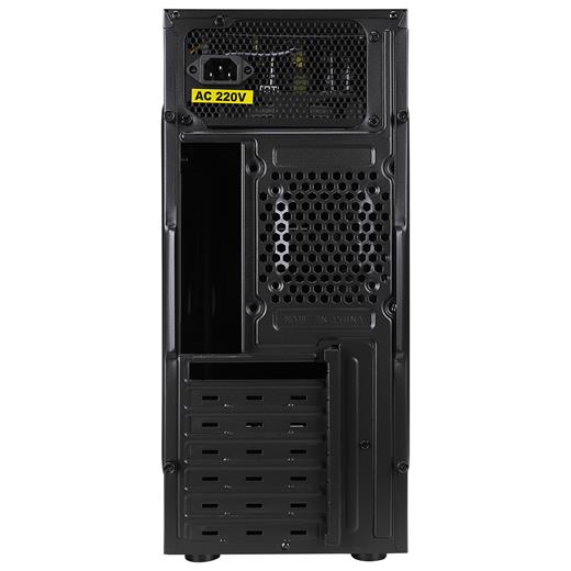 Everest 318B 300W Peak Siyah Metal Panel Atx Mid-T Pc Kasası