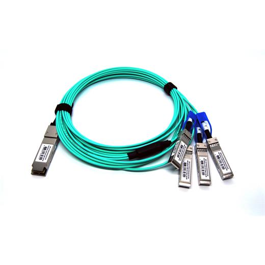 Beek 100G QSFP28 4x25G SFP AOC Kablosu 5 metre