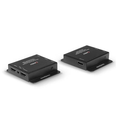 Lindy Lın-38208 70 Metre Cat.6 Hdmı 4K30 &Amp Ir Sinyal Uzatma Cihazı Poc Hdmı Ekran Çıkışlı 70M Cat.6 Hdmı 4K30 And Ir Extender With Poc And Loop Out