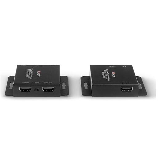 Lindy Lın-38208 70 Metre Cat.6 Hdmı 4K30 &Amp Ir Sinyal Uzatma Cihazı Poc Hdmı Ekran Çıkışlı 70M Cat.6 Hdmı 4K30 And Ir Extender With Poc And Loop Out