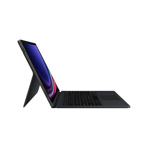 Samsung Galaxy Ef-Dx815Bbegtr -Tab S9 Plus Mousepadli Klavyeli Kapaklı Kılıf - Siyah