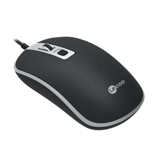 Lenovo Lecoo Usb Optik Kablolu Mouse Siyah Ms104