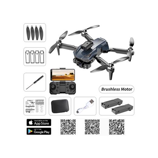 Hubsan H-58X Fırçasız Motor Kameralı Drone - 2 Bataryalı