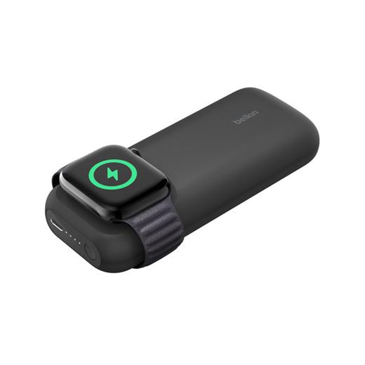 Belkin Boostcharge 10000 Mah 20W Powerbank + Apple Watch Kablosuz Hızlı Şarj - Siyah