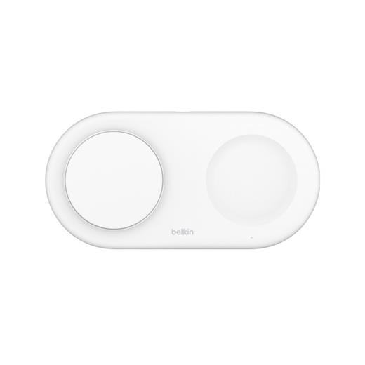 Belkin Boostcharge Pro 2-İn-1  Qi2 15W Kablosuz Şarj Standı Usb-C - Beyaz