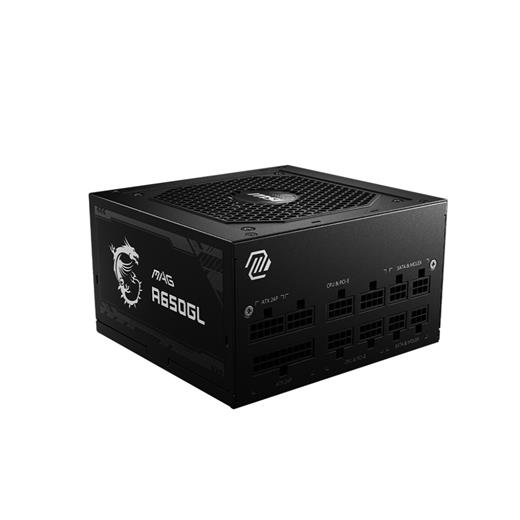 Msı Psu Mag A650Gl 650W 80+ Gold Power Supply