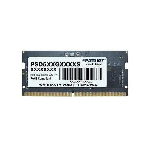 Patriot Sodimm 16Gb 4800Mhz Ddr5 Cl40 Notebook Bellek (Psd516G480081S)