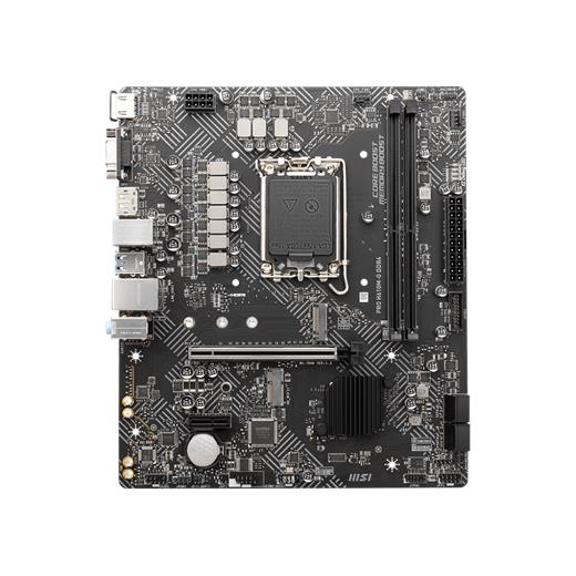 Msı Pro H610M-G H610 Ddr5 Vga Glan Matx Hdmı Usb3 M2 Rgb 1700P Anakart