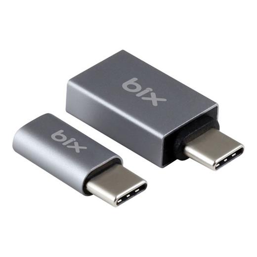 Bıx Adp-04 Type-C=Usb-A+Mıcro Usb Ceviriçi