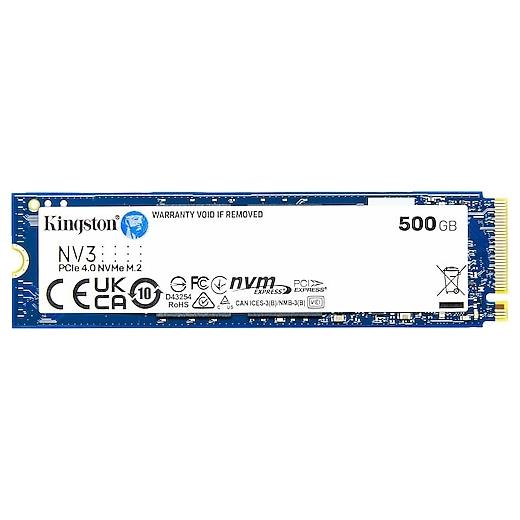 500Gb Kıngston Nv3 Snv3S/500G 5000/3000Mb/S M.2 Nvme Pcıe 4.0