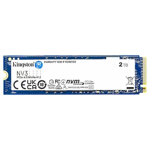 2Tb Kıngston Nv3 Snv3S/2000G 6000/5000Mb/S M.2 Nvme Pcıe 4.0