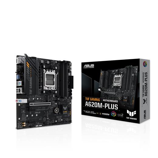 Asus Tuf Gamıng A620M-Plus Am5 Ddr5 6400Mhz Dp Hdmı Am5