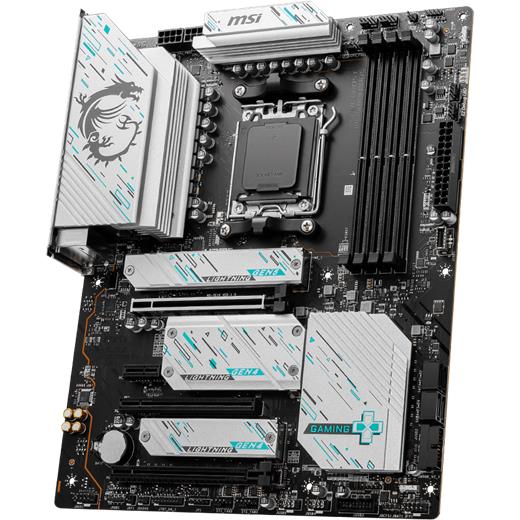 Msı X670E Gamıng Plus Wıfı Ddr5 7800+(Oc)Mhz Atx Am5